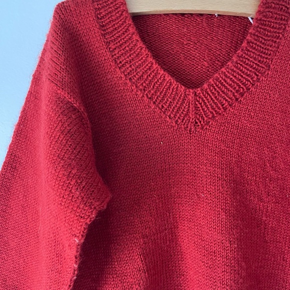 Vintage children’s v-neck sweater - Picture 4 of 4